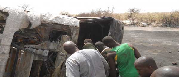 Kaolack : huit morts dans un accident de la route Kaolack : huit morts dans un accident de la route
