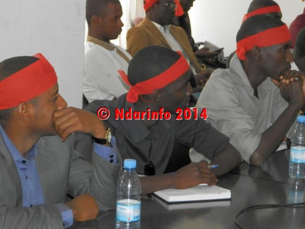 Les photos exclusives de la Signature du Protocole entre Mary Teuw Niane et les délégués de l'UGB.