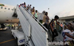 Un groupe de 46 Sénégalais rapatriés de la Centrafrique, via Bamako Un groupe de 46 Sénégalais rapatriés de la Centrafrique, via Bamako