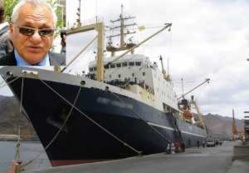 Le navire Oleg Naidenov libéré après paiement d'une amende de 400 millions de francs (ministre) 