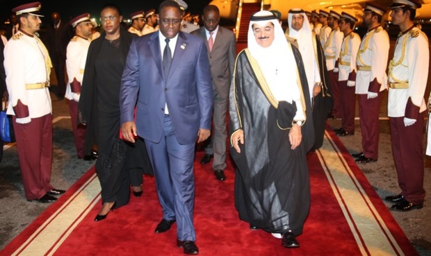 Arrivée du Président Macky Sall au Qatar. Arrivée du Président Macky Sall au Qatar.