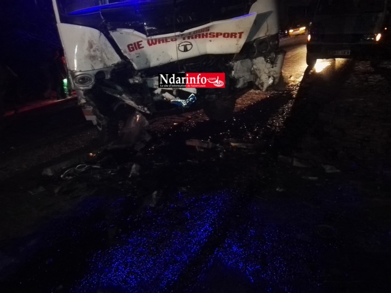 Des blessés graves dans un accident à l'entrée de Saint-Louis - photos