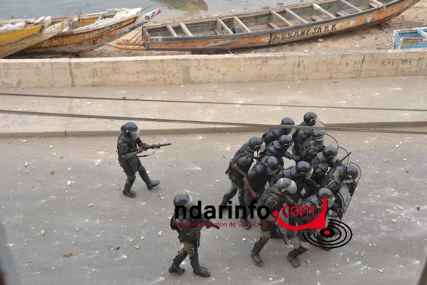 [PHOTOS] Guet-Ndar : Affrontements entre pêcheurs et forces de l’ordre