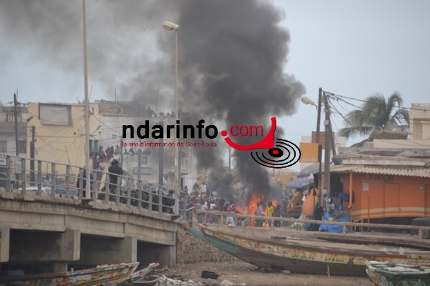 [PHOTOS] Guet-Ndar : Affrontements entre pêcheurs et forces de l’ordre