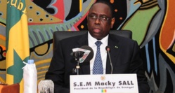Macky Sall aux membres de l'Ofnac: "la lutte contre la corruption et les infractions connexes est une œuvre de longue haleine" Macky Sall aux membres de l'Ofnac: "la lutte contre la corruption et les infractions connexes est une œuvre de longue haleine"