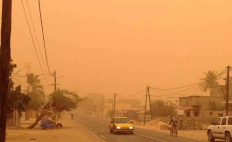 MÉTÉO : dense poussière dans le Nord jusqu'au samedi MÉTÉO : dense poussière dans le Nord jusqu'au samedi