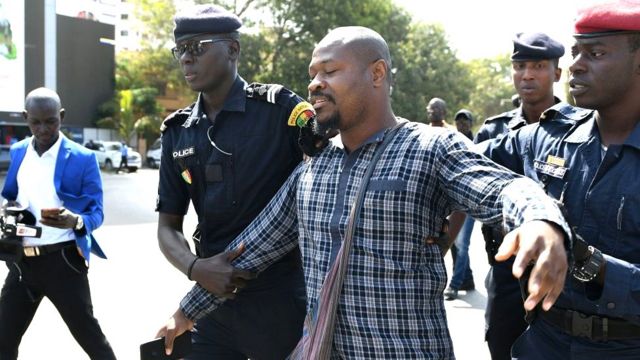 Ziguinchor : Guy Marius Sagna et Cie placés sous mandat de dépôt Ziguinchor : Guy Marius Sagna et Cie placés sous mandat de dépôt