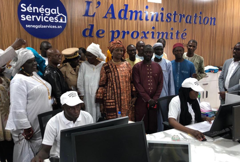 Saint-Louis : Pose de la première pierre du centre régional de la fonction publique