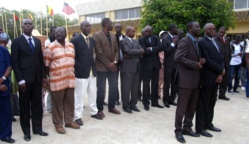 Cérémonie de levée des couleurs : l’Ugb exalte la citoyenneté Cérémonie de levée des couleurs : l’Ugb exalte la citoyenneté