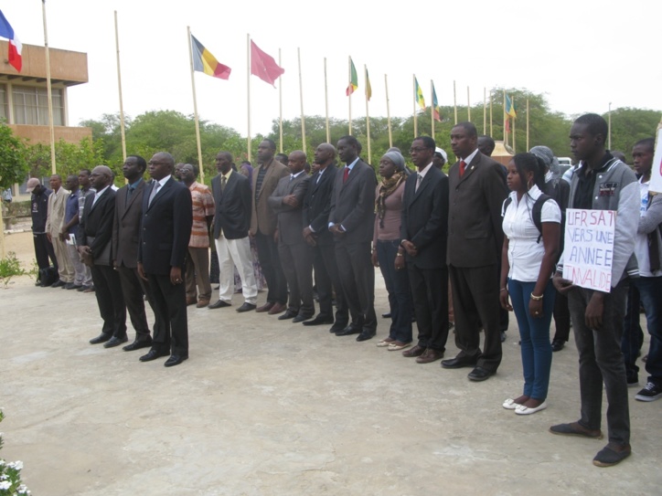 Cérémonie de levée des couleurs : l’Ugb exalte la citoyenneté Cérémonie de levée des couleurs : l’Ugb exalte la citoyenneté
