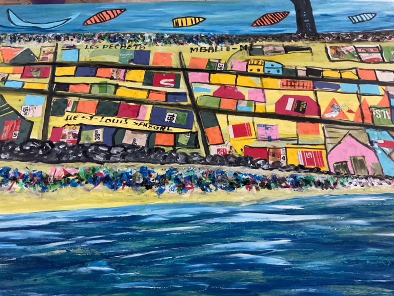 Saint-Louis : Un atelier sur l'art et l'environnement pour la co-production d'une œuvre artistique