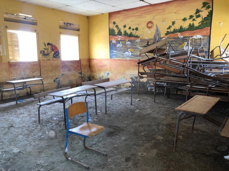 VÉTUSTÉ AVANCÉE DE L’ÉCOLE SAER SEYE :  Les responsables du CGE pas du tout prêts d’envoyer les élèves