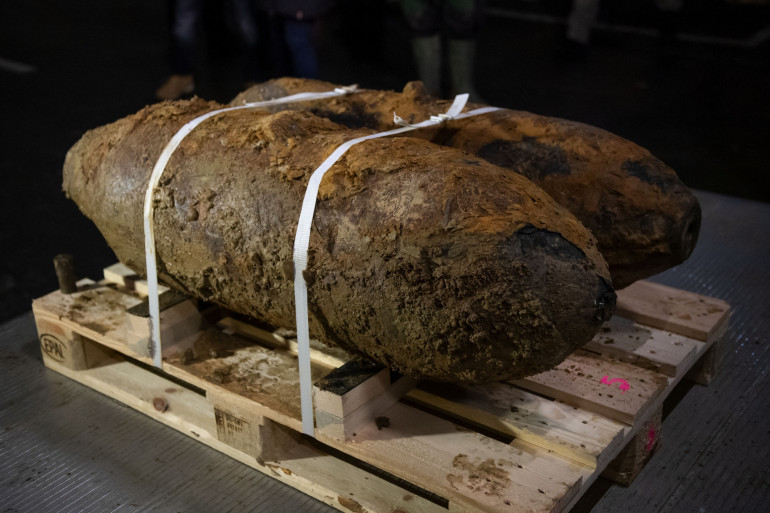 Bombe de la Seconde Guerre mondiale découverte à Francfort : 20.000 personnes évacuées Bombe de la Seconde Guerre mondiale découverte à Francfort : 20.000 personnes évacuées