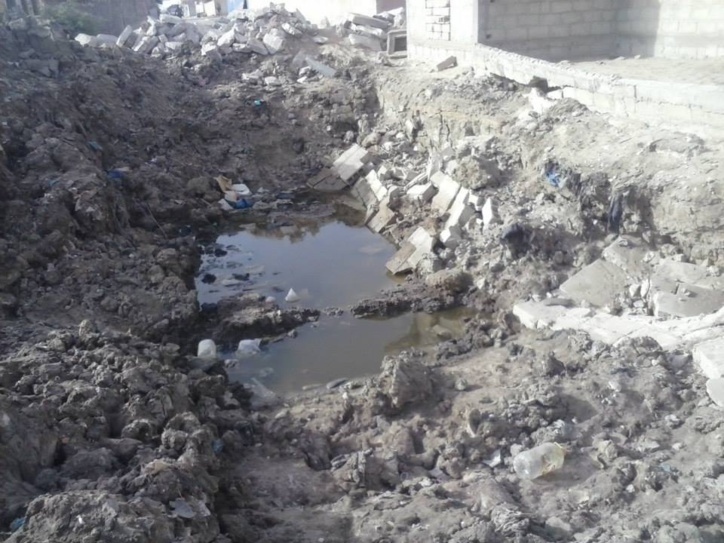 SAINT-LOUIS - ASSAINISSEMENT: le système de canalisation de Ndiolofène nord dans un état critique. (photos)