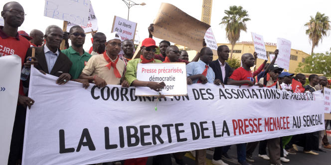 Affaire Pape Alé Niang : Les syndicats de presse annoncent une marche de protestation Affaire Pape Alé Niang : Les syndicats de presse annoncent une marche de protestation