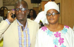 M.Ibrahima DIAO en compagnie de son épouse Mme Mariétou Sogue DIAO, 1ère secrétaire du Conseil départemental. M.Ibrahima DIAO en compagnie de son épouse Mme Mariétou Sogue DIAO, 1ère secrétaire du Conseil départemental.