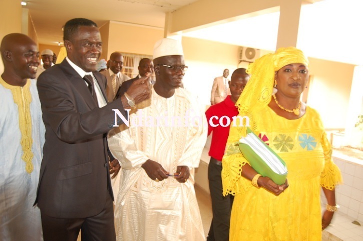VIDEO - PHOTOS EXCLUSIVES - La passation de service entre Birame Ndeck NDIAYE et Ibrahima DIAO.