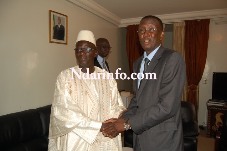 VIDEO - PHOTOS EXCLUSIVES - La passation de service entre Birame Ndeck NDIAYE et Ibrahima DIAO.