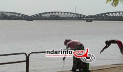 NOYADE A SAINT-LOUIS : un corps a été retrouvé, ce matin. L'homme qui s'est jeté dans le fleuve était malade.