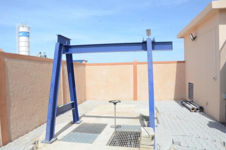 Construction des logements définitifs du SERRP : les entreprises installées. Les travaux de viabilisation lancés - photos