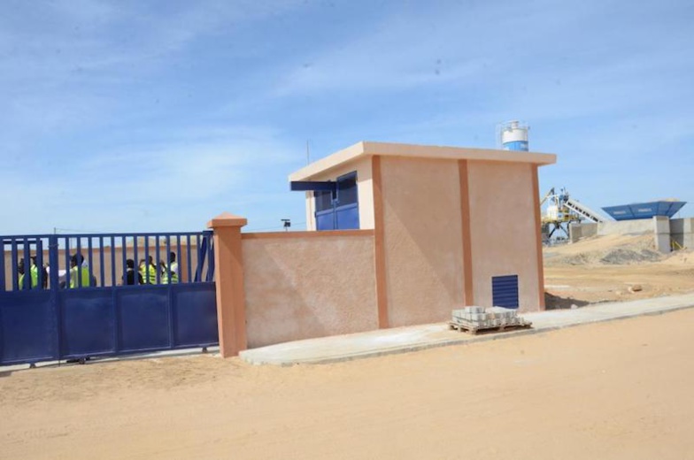 Construction des logements définitifs du SERRP : les entreprises installées. Les travaux de viabilisation lancés - photos