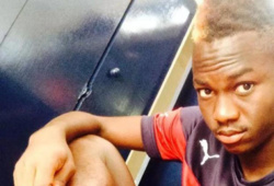 FOOT- BALL: Cheikh Mbaye, le defenseur central de NDAR GUEDJ, nouvelle recrue des Girondins de Bordeaux. 