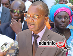 Le recteur Baydallaye KANE s'entretient avec la presse
