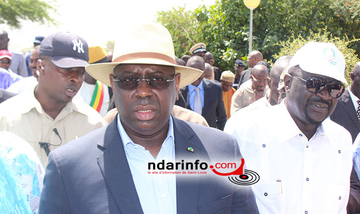  PHOTOS Arrivée du Président Macky Sall à l'Agropole de Fass NGOM