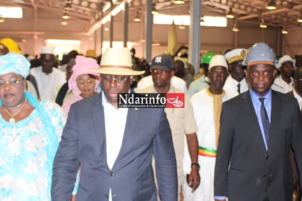  PHOTOS Arrivée du Président Macky Sall à l'Agropole de Fass NGOM
