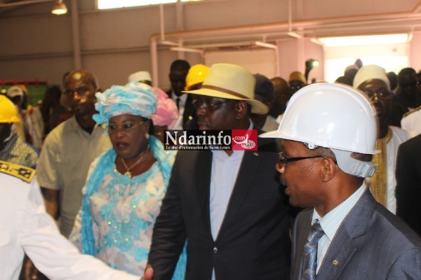  PHOTOS Arrivée du Président Macky Sall à l'Agropole de Fass NGOM