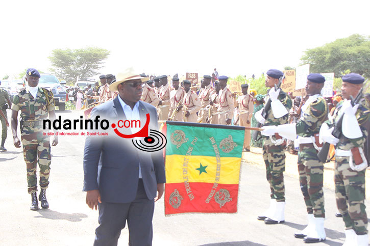  PHOTOS Arrivée du Président Macky Sall à l'Agropole de Fass NGOM