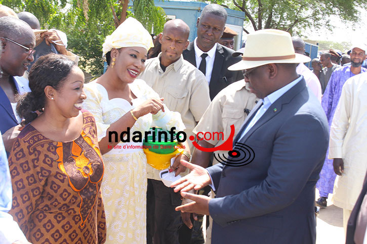  PHOTOS Arrivée du Président Macky Sall à l'Agropole de Fass NGOM