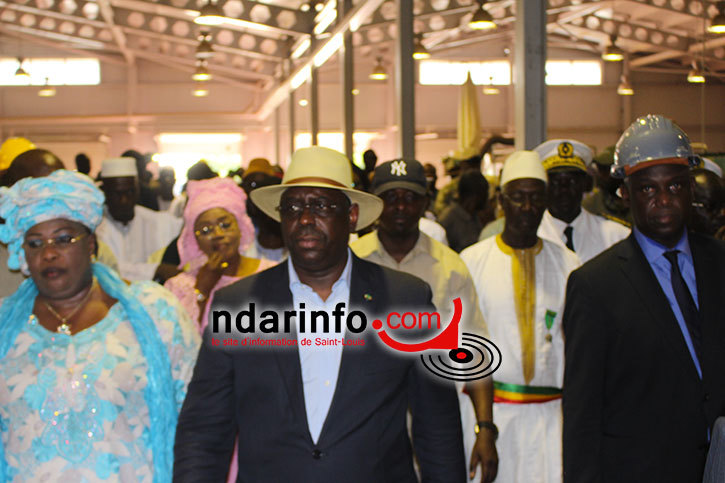  PHOTOS Arrivée du Président Macky Sall à l'Agropole de Fass NGOM