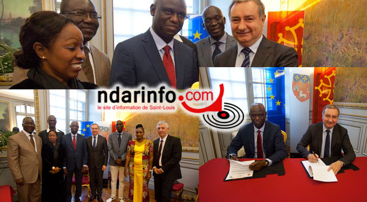 PARTENARIAT : Toulouse et Saint-Louis ont signé un protocole de coopération. PARTENARIAT : Toulouse et Saint-Louis ont signé un protocole de coopération.