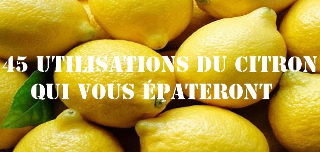 45 utilisations du citron qui vous épateront 45 utilisations du citron qui vous épateront