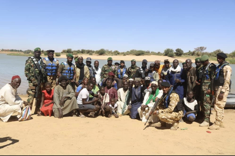 Marines - Opération de patrouilles conjointes entre forces mauritanienne et sénégalaises