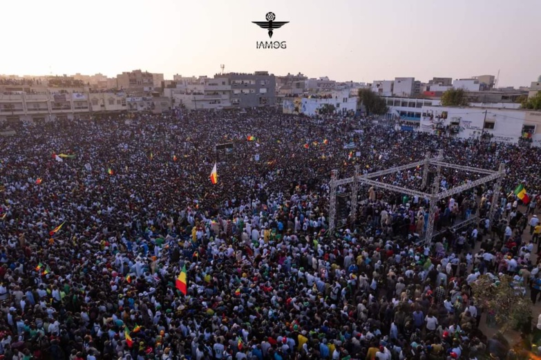 Giga meeting de Yewwi : Marée humaine aux Parcelles Assainies Giga meeting de Yewwi : Marée humaine aux Parcelles Assainies