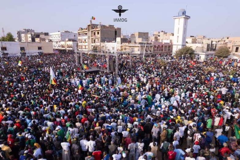 Giga meeting de Yewwi : Marée humaine aux Parcelles Assainies Giga meeting de Yewwi : Marée humaine aux Parcelles Assainies