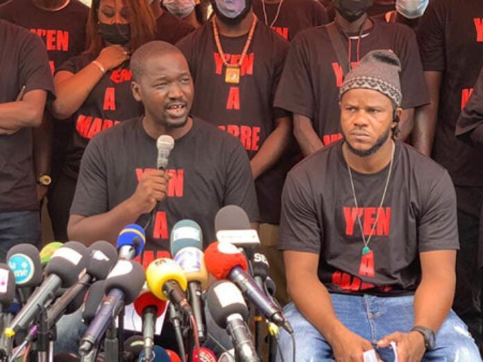 Y en a marre à la clinique: « L’état de santé d’Ousmane Sonko est alarmant» Y en a marre à la clinique: « L’état de santé d’Ousmane Sonko est alarmant»