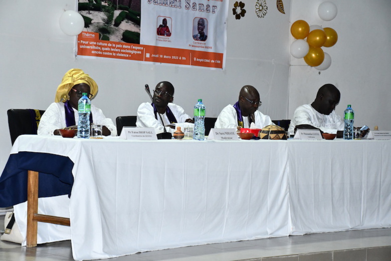 "Jàmmi Sanar" veut cultiver la paix dans les campus universitaires "Jàmmi Sanar" veut cultiver la paix dans les campus universitaires