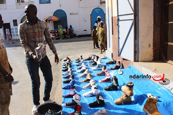 El Hadji Ndour dit « Cut », vendeur de chaussures : « le complexe et l’avancement ne riment pas ».
