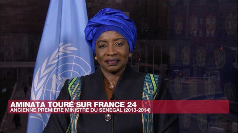 MIMI Touré ur France24 : "Macky Sall ne peut pas briguer de 3e mandat" (vidéo) MIMI Touré ur France24 : "Macky Sall ne peut pas briguer de 3e mandat" (vidéo)