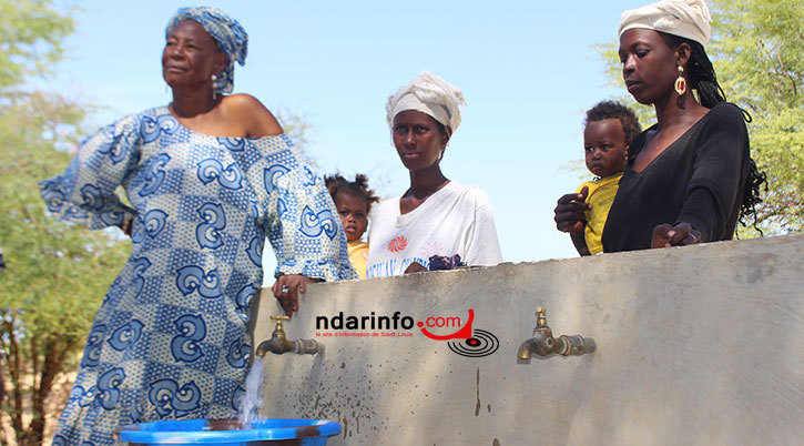 Le "Social" du Mca fait couler de l'eau potable à Peulh Dieuss.