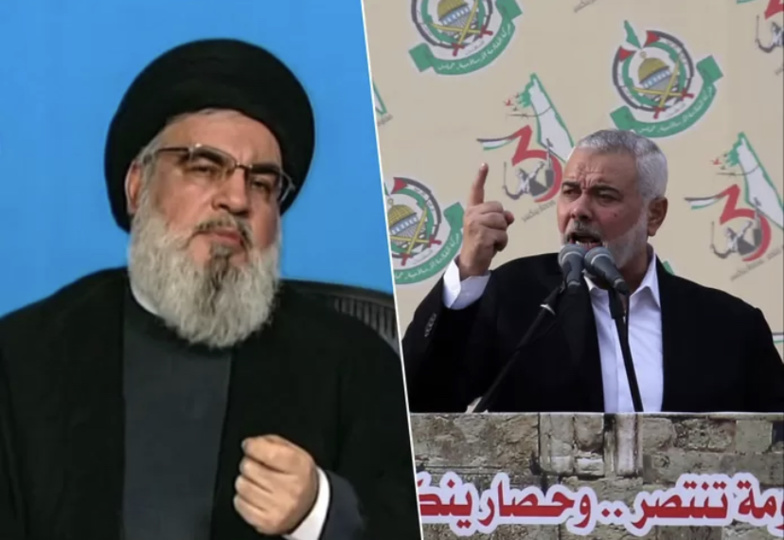 Les chefs du Hezbollah et du Hamas prêts «à collaborer» face à Israël Les chefs du Hezbollah et du Hamas prêts «à collaborer» face à Israël