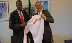 SPORTS : la Fédération Allemande  de Canoë-Kayak et celle du Sénégal signent une convention.