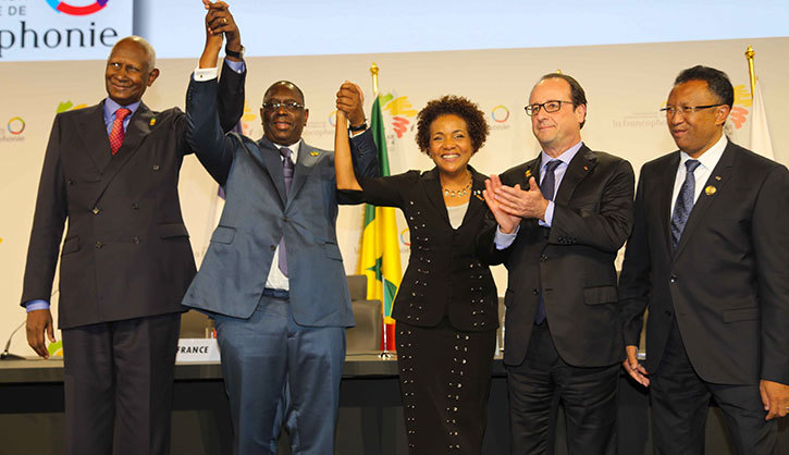 CLOTURE DU SOMMET DE LA FRANCOPHONIE: des images et des émotions.