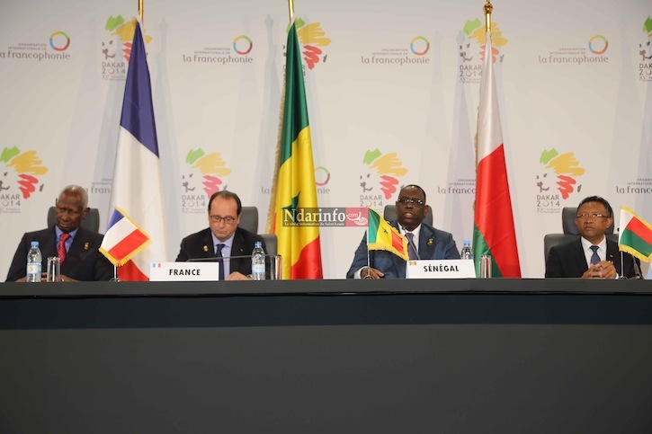 CLOTURE DU SOMMET DE LA FRANCOPHONIE: des images et des émotions.