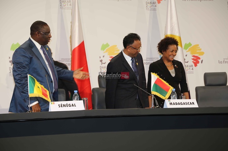 CLOTURE DU SOMMET DE LA FRANCOPHONIE: des images et des émotions.