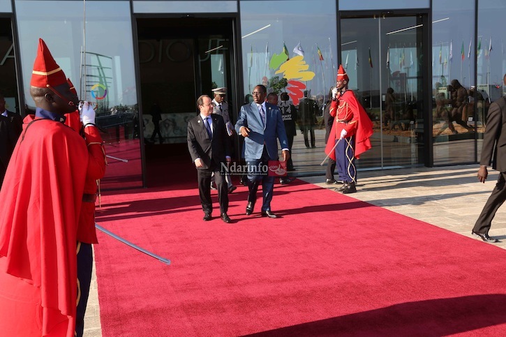 CLOTURE DU SOMMET DE LA FRANCOPHONIE: des images et des émotions.