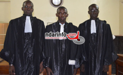 Youssouph DJITTE, Bacacar FAYE  et Ibrahima FAYE